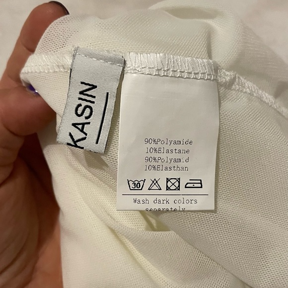 ❌❌SOLD ❌❌KATE KASIN- Mesh Top Long Sleeve Sexy Shirt - Picture 6 of 6